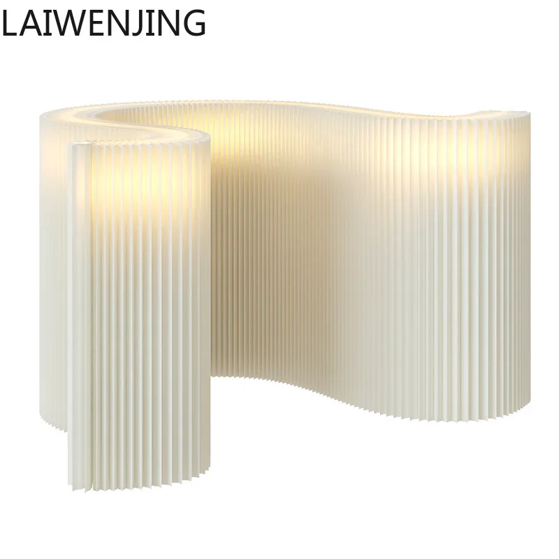 

HLZ screen partition paper wall background wall office living room mobile folding paper wall