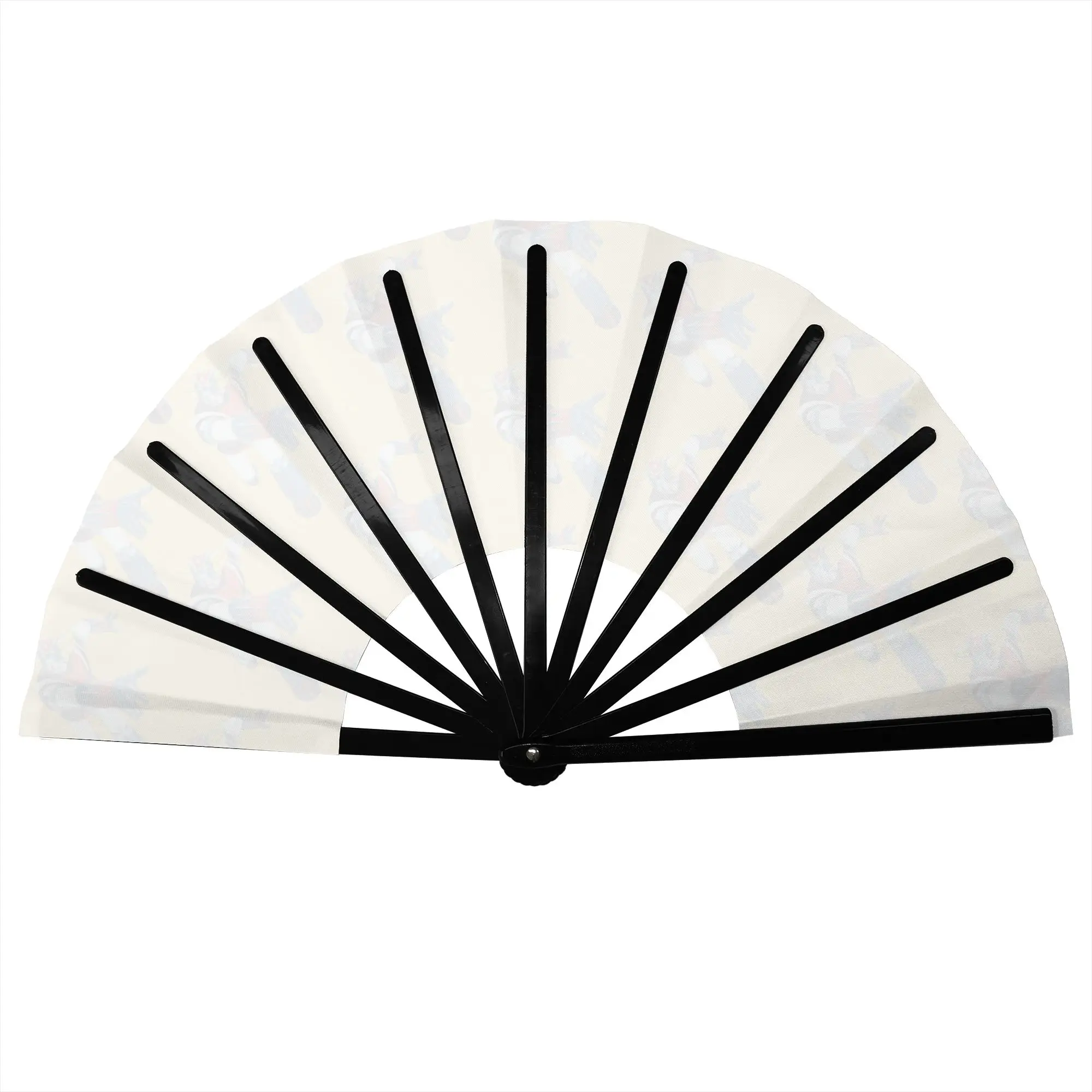 Anime G-Grendizeres Comic Stylish Hand Fan Men  Printed Polyester Fan Vintage Costume Prop Folding Fans For Wedding Party Gift
