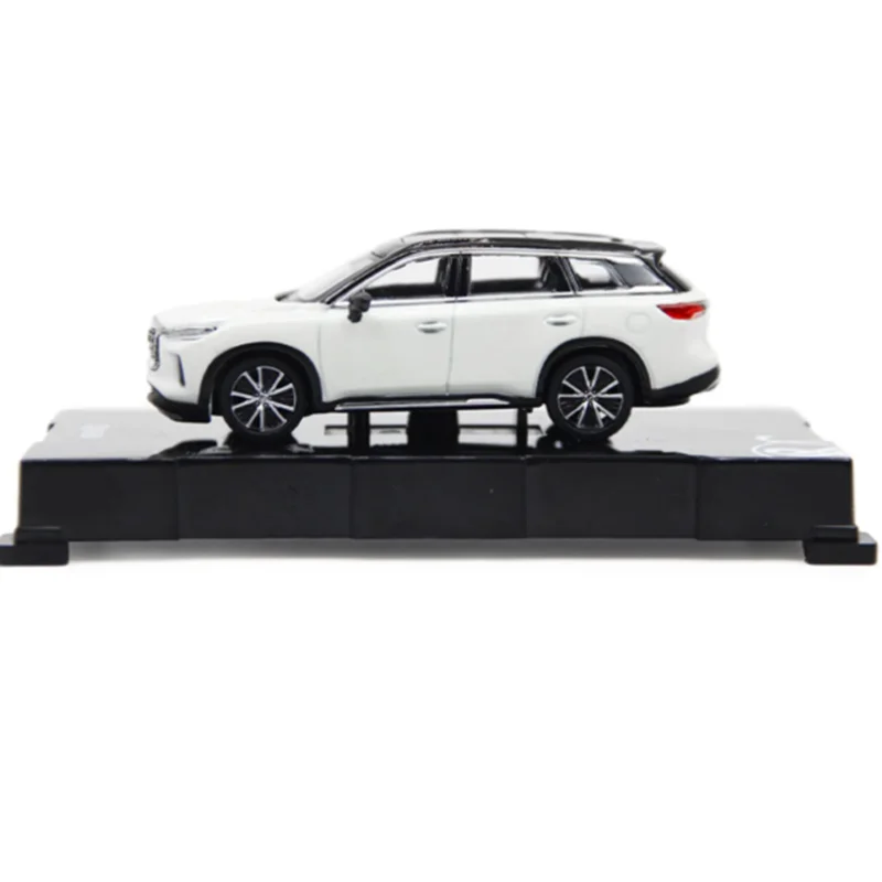 

PAUDI 1:64 масштаб QX60 2022, имитация сплава, модель автомобиля, статическая коллекция, украшенные праздничные подарки, игрушки, сувенирный подарок