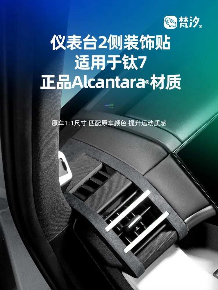 for-byd-7-equation-leopard-titan-ti-7-2025-alcantara-dashboard-both-sides-air-vents-decorative-stickers