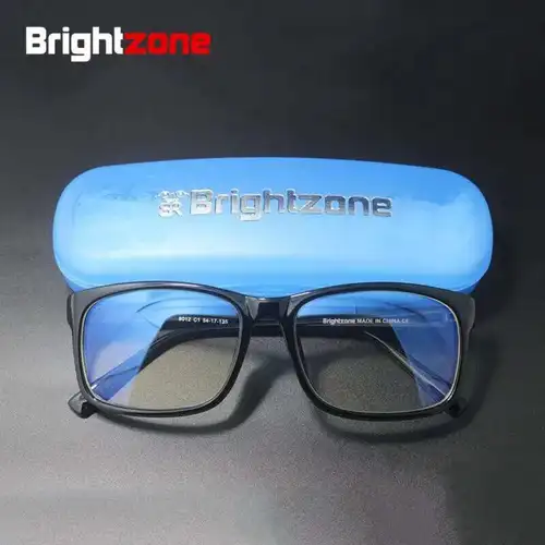 Imagen 2 del producto Dropshipping Anti-rayos azules bloqueo UV reduce la tensión ocular Digital claro amarillo Regular gafas para juegos de ordenador gafas