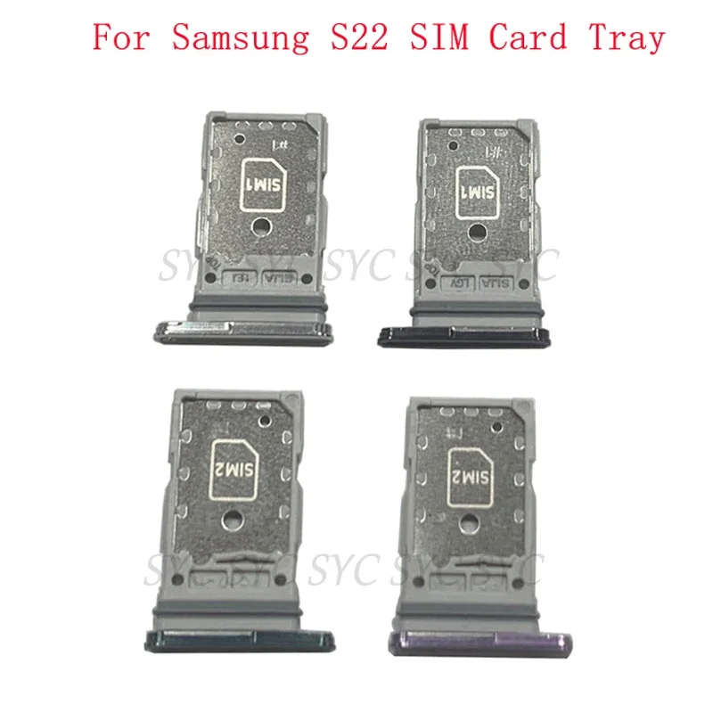 

Лоток для SIM-карты, слот для SIM-карты, держатель для Samsung S22 Plus, памяти MicroSD, лоток для Sim-карты, запасные части
