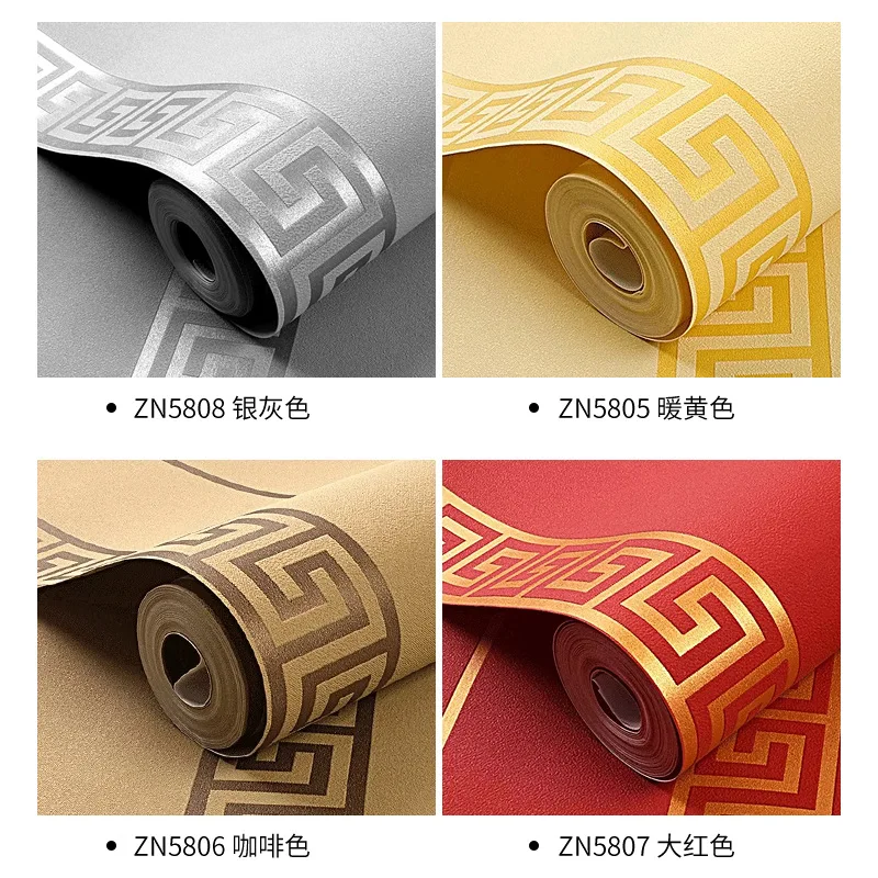 ملصق على الطراز الصيني ورق حائط ذاتي اللصق لباب خزانة الملابس وشاشة زجاجية لتجديد أثاث المهجع