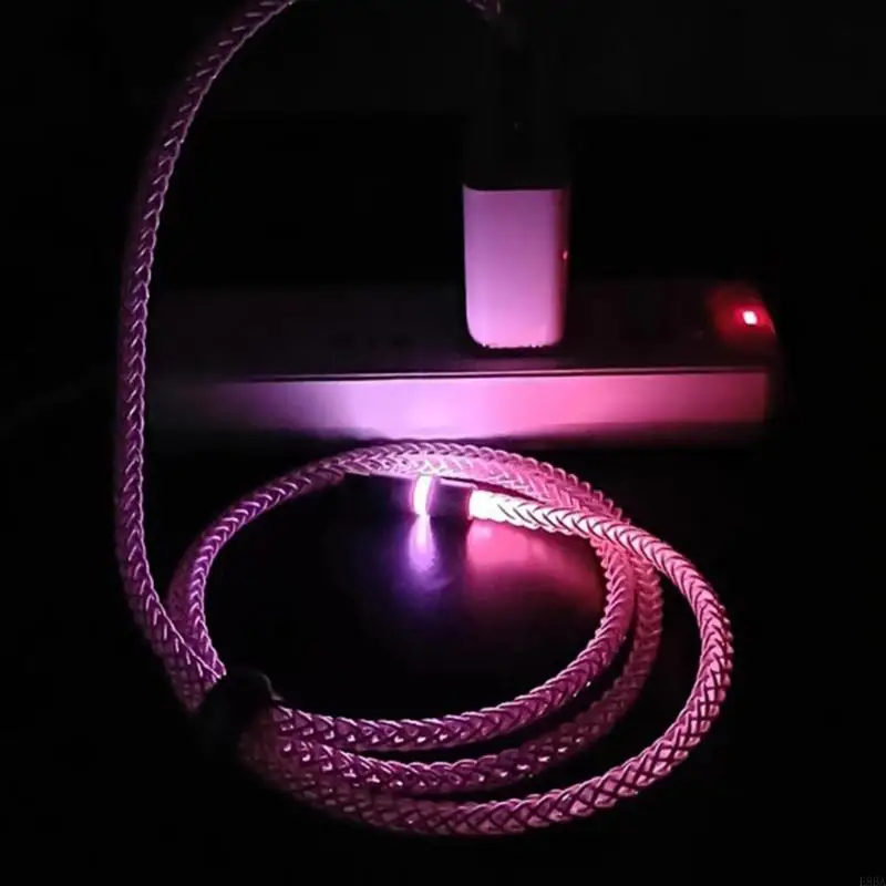 E8BA 1 Zestaw typu C Złącze kabla obudowa obudowa aluminiowa skorupa stopowa oświetleniem LED