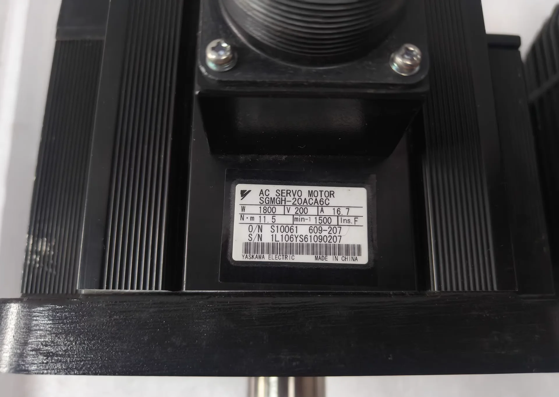 SGMGH-20ACA6C Brand New Servo Motor Original Genuine，Fast shipping，SGMGH 20ACA6C