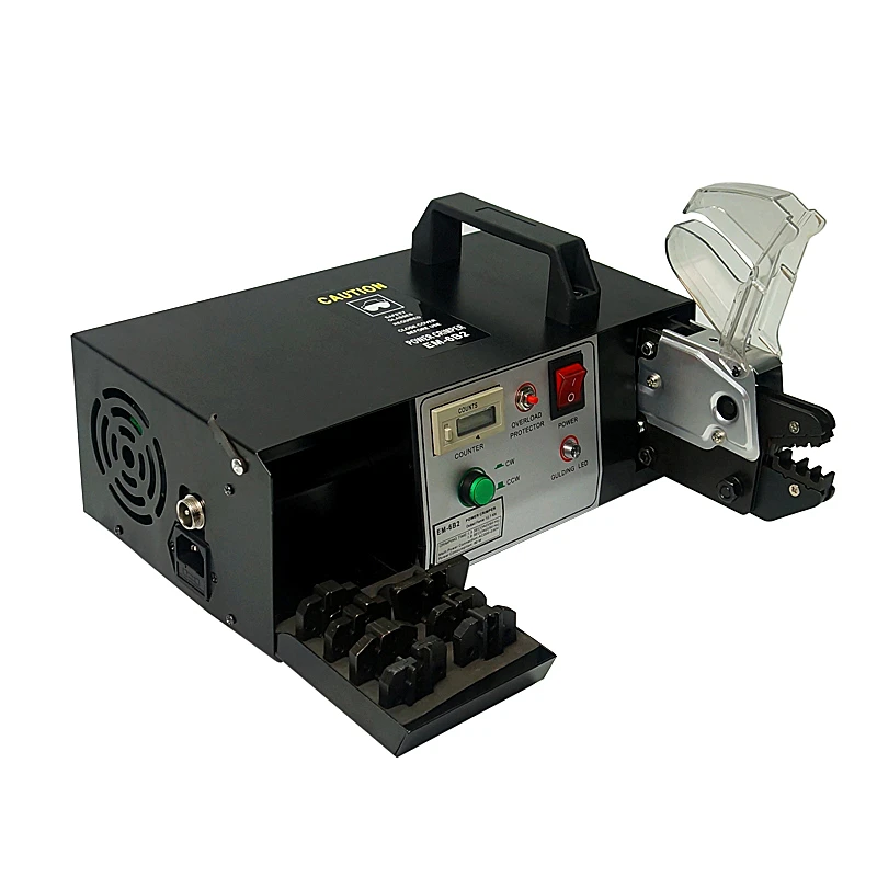 New Electric Terminal Crimping Machine EM6B2 PRO Wire Stripping Cutting Function Crimper Tools EM-6B2 Device 5.5mm2 220V 110V