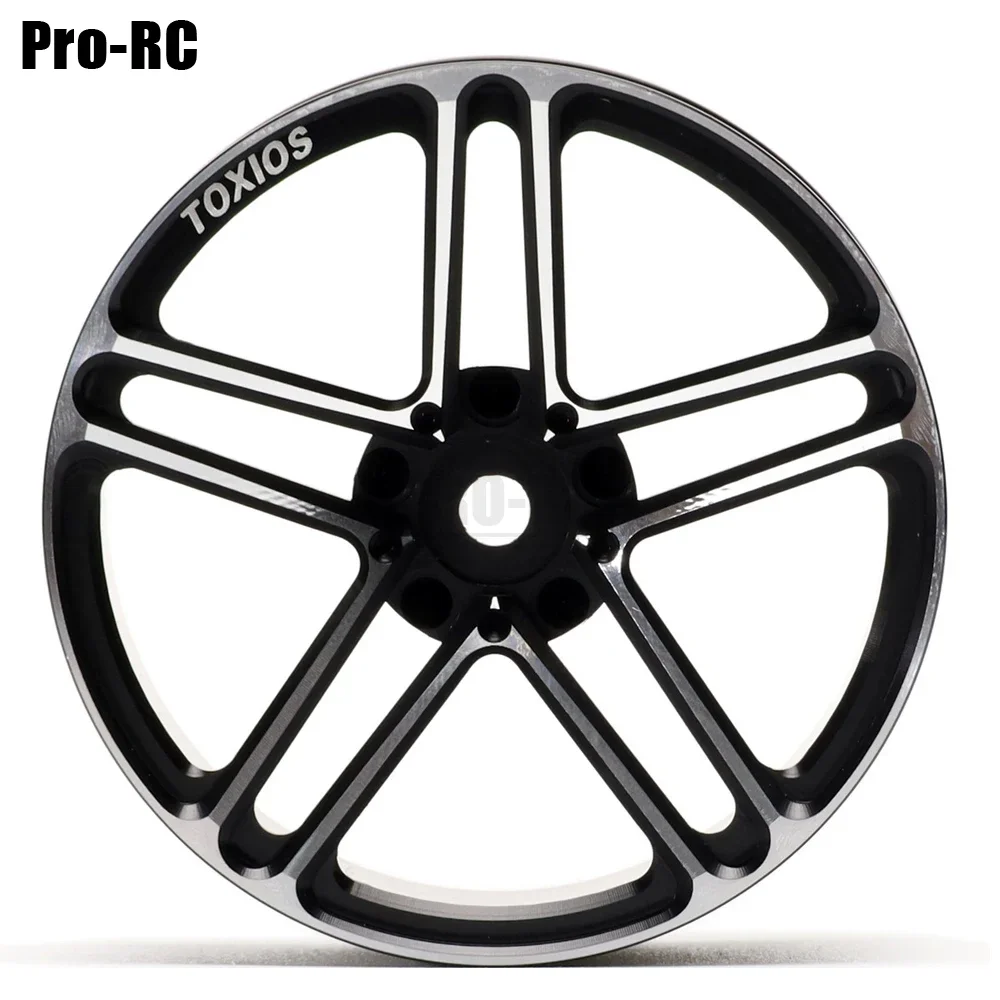4Pcs 알루미늄 합금 5 스포크 52mm 휠 허브 림 RC 1/10 On-Road Drift Traxxas HSP Tamiya HPI Kyosho RedCat SAKURA