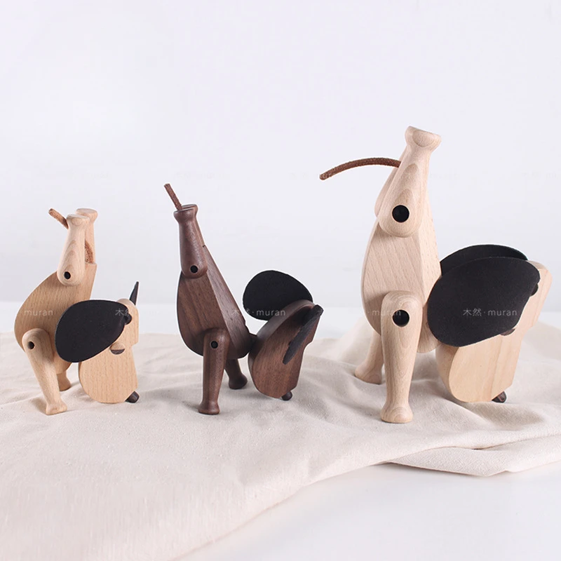 

Wooden Home Gifts Puppy Creative Decorations Furniture Accessories
