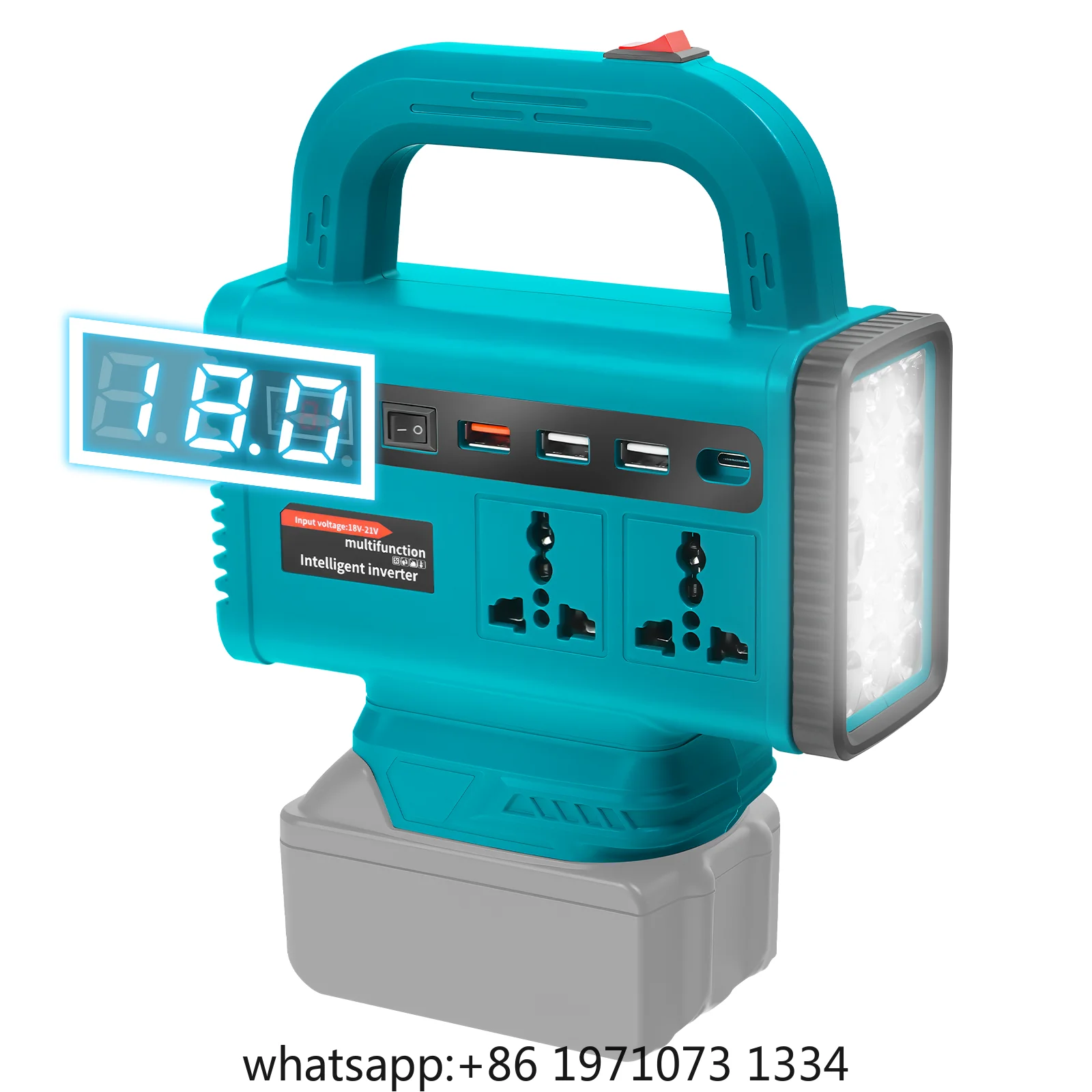 Outdoor Power Inverter - 150W Portable Power Inverter for Makita