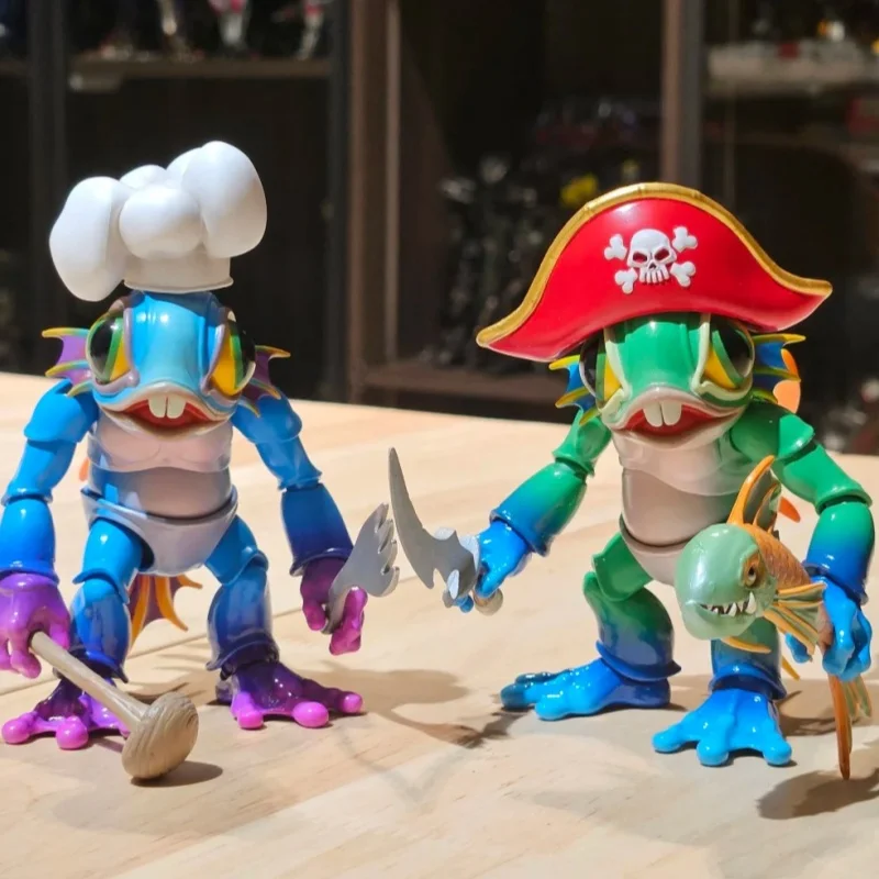 

[In Stock] Hero Toys Murloc Heroes - Baine & Murky 1/12 Articulated Figure Set Dual-Pack Collectible