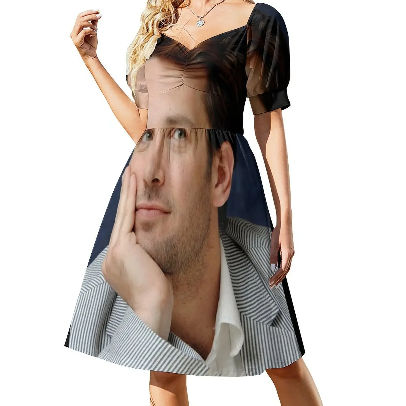 

Paul Rudd Short-Sleeved Dress evening dresses women summer dress women 2025 wedding guest dress 2025 fairy