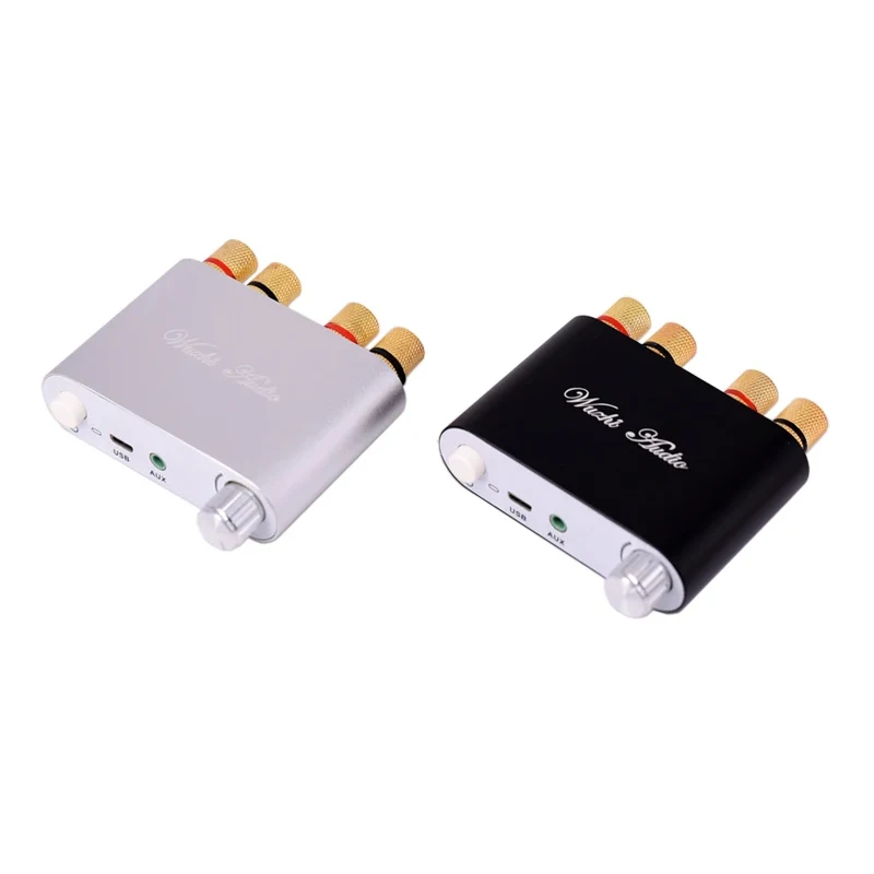 Creatall 502D 50W*2 BT 5.0 Home Audio Power Amplifier Board Module 2.0 Dual Channel Stereo Receiver & Amplifier