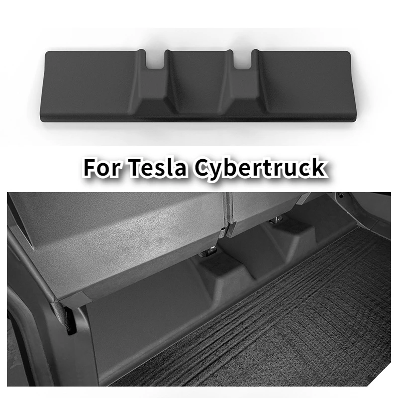 Rear Seat Lower Protective Pad for Tesla Cybertruck TPE Rear Seat Anti-kick Pads Protective Plate Car Pickup Accessories 2025