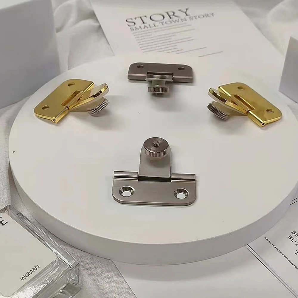 Multifunctionele 10PCS Zinklegering Frameloze Glazen Deur Scharnieren Winkelcentrum Vitrinekast Deur Scharnieren Apparatuur Kast Scharnieren