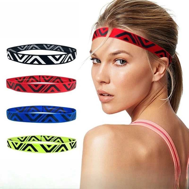 

Men's and Women's Headbands Sports Running Hairbands Basketball Forehead Protection Sweat Absorbent Fitness Bandana