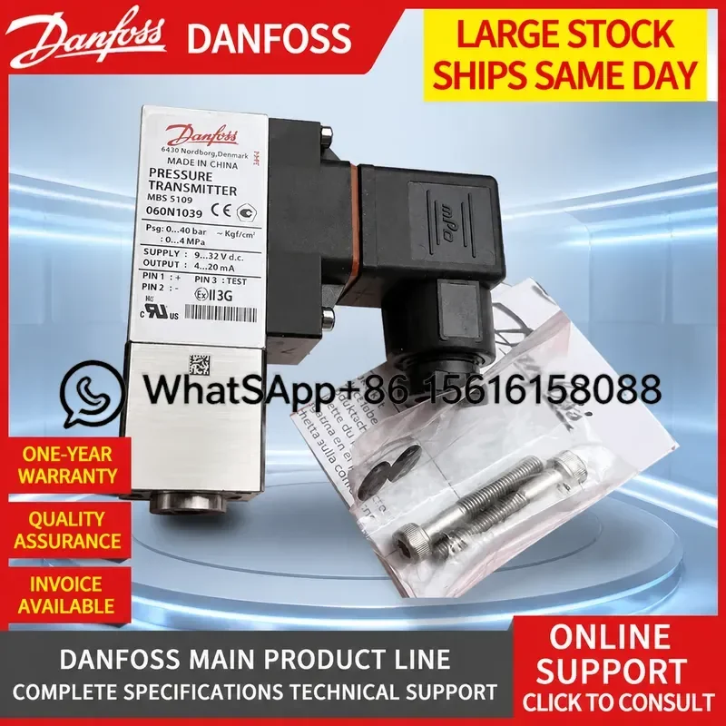 transmetteur-de-pression-danfoss-mbs5100-0-1-25-4-6-60-bar-capteur-industriel-haute-precision-en-acier-inoxydable-pour-systeme-hydraulique