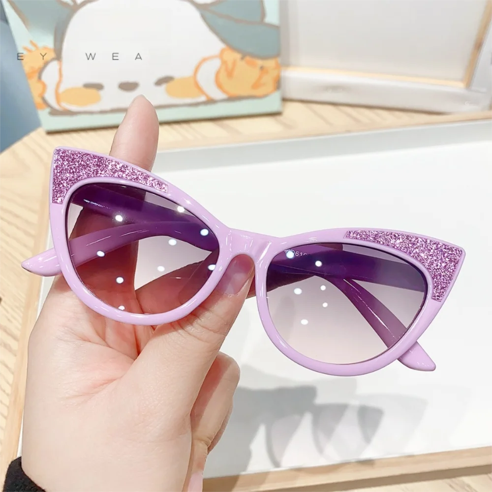 

Shades Eyewear Cat Eye Sunglasses Kid Sunglasses Anti Radiation Glass Blocking Sunglasses Sun Protection Photography Props