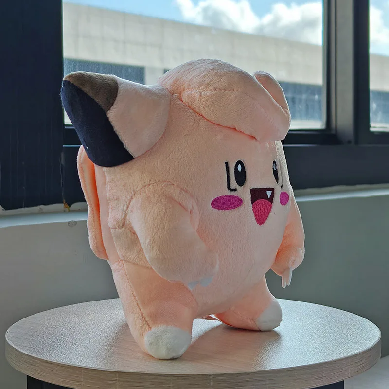 

Kawaii Pokemon Clefairy Stuffed Toys Cartoon Cute Elf Genius Plush Dolls Throw Pillow Birthday Gift For Kids Friends Boys