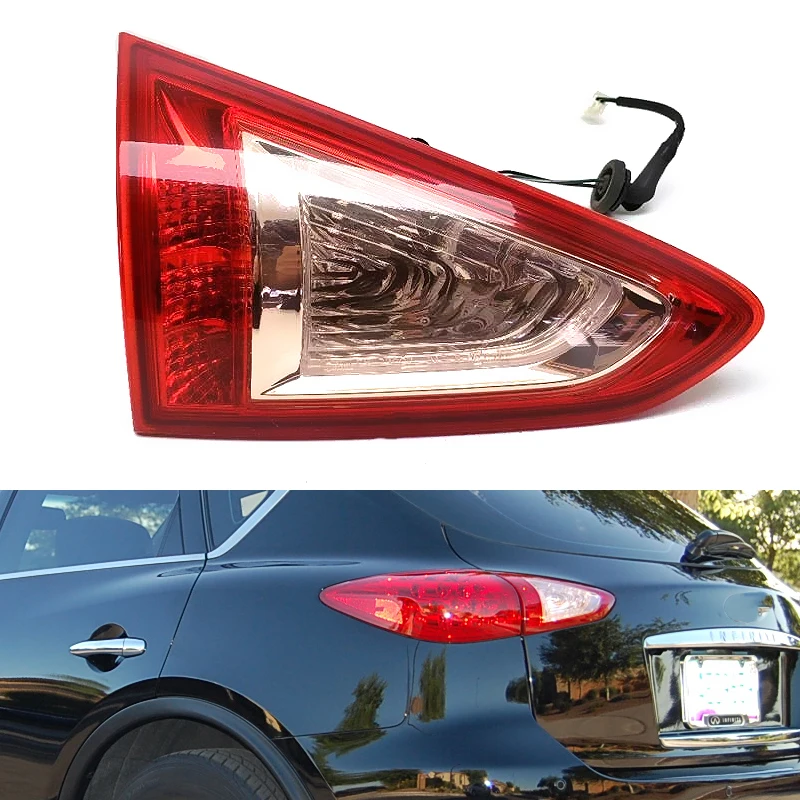 Car Rear Inner Tail Light Assembly For INFINITI EX35 EX37 QX50 Warning Brake Stop Light Turn Signal Lamp Car Accessories