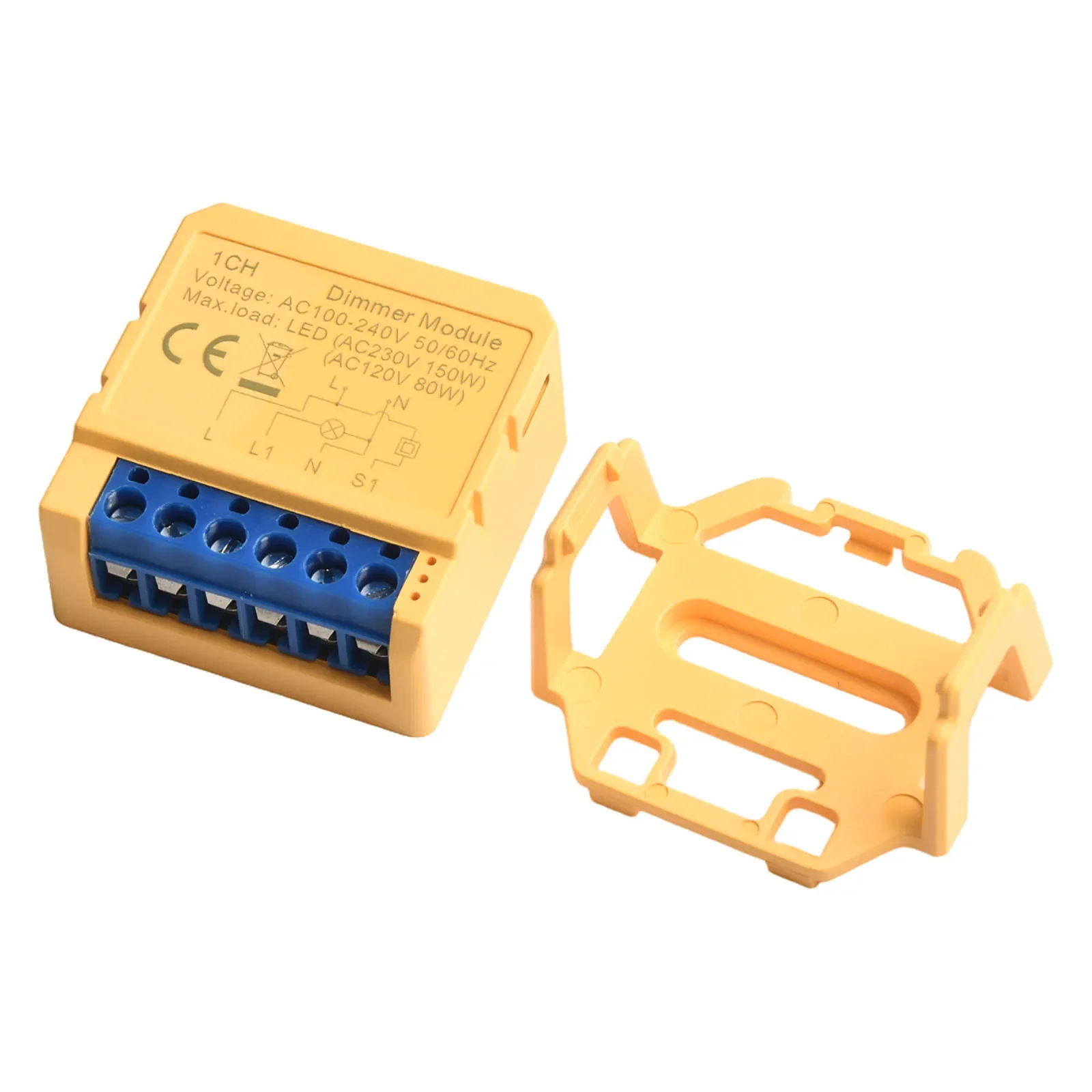 

Movie Watching Smart Switch Module Remote Control Switch APP Controlled Dimmer Switch 39 * 39mm APP Remote Management