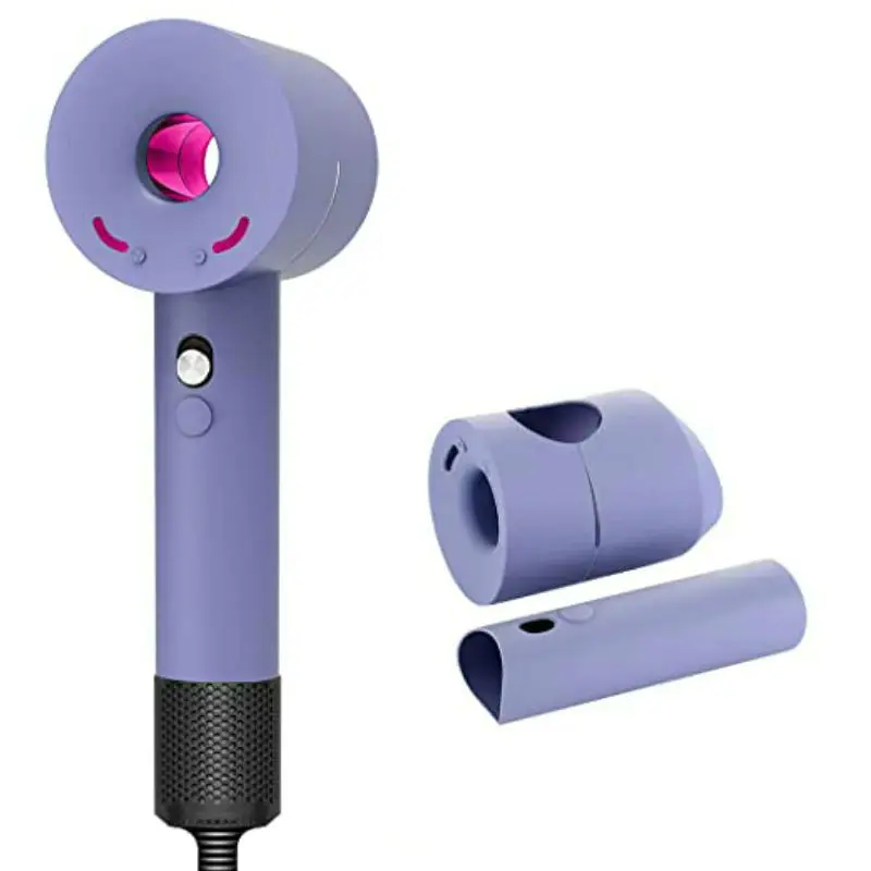 Juste de protection en silicone pour sèche-cheveux Dyson, lavable, anti-rayures, anti-poussière, voyage, pas de sèche-cheveux