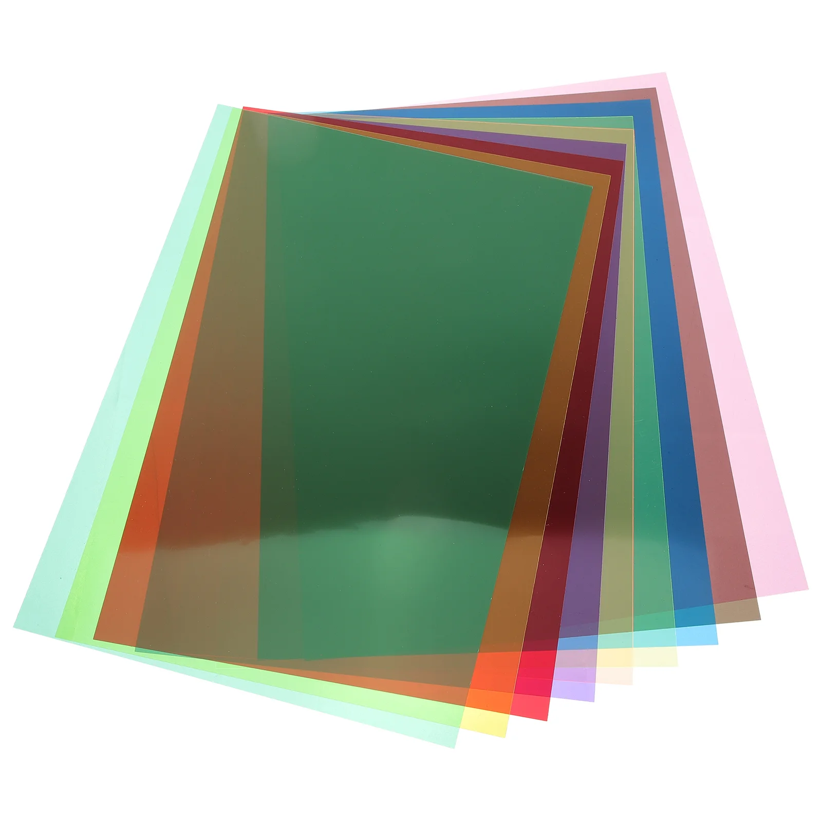 Geles de película fotográfica de hoja de PVC de color para luces de filtros de iluminación de luz de fotografía
