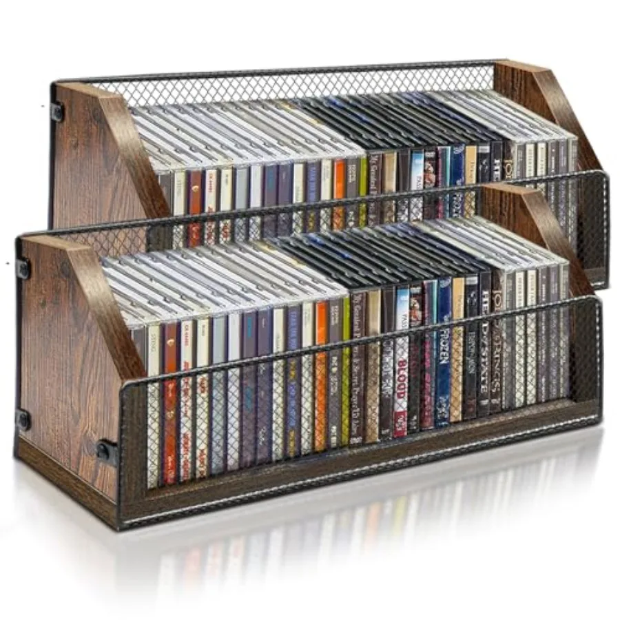 

Стеллаж для хранения на 64 коробки (по 32 шт.), прочная конструкция из железа и дерева, элегантный дизайн, простая сборка с использованием инструментов, также подходит для