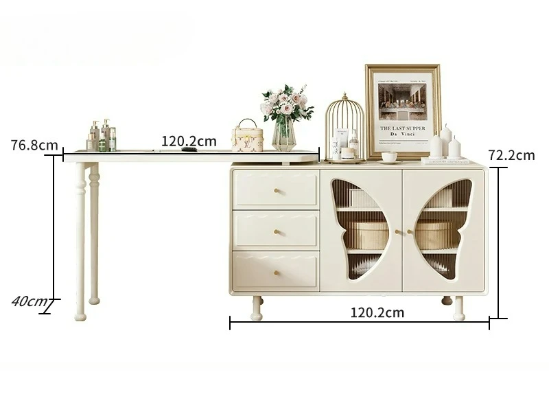 

Customizable QZT dresser solid wood bedroom makeup table