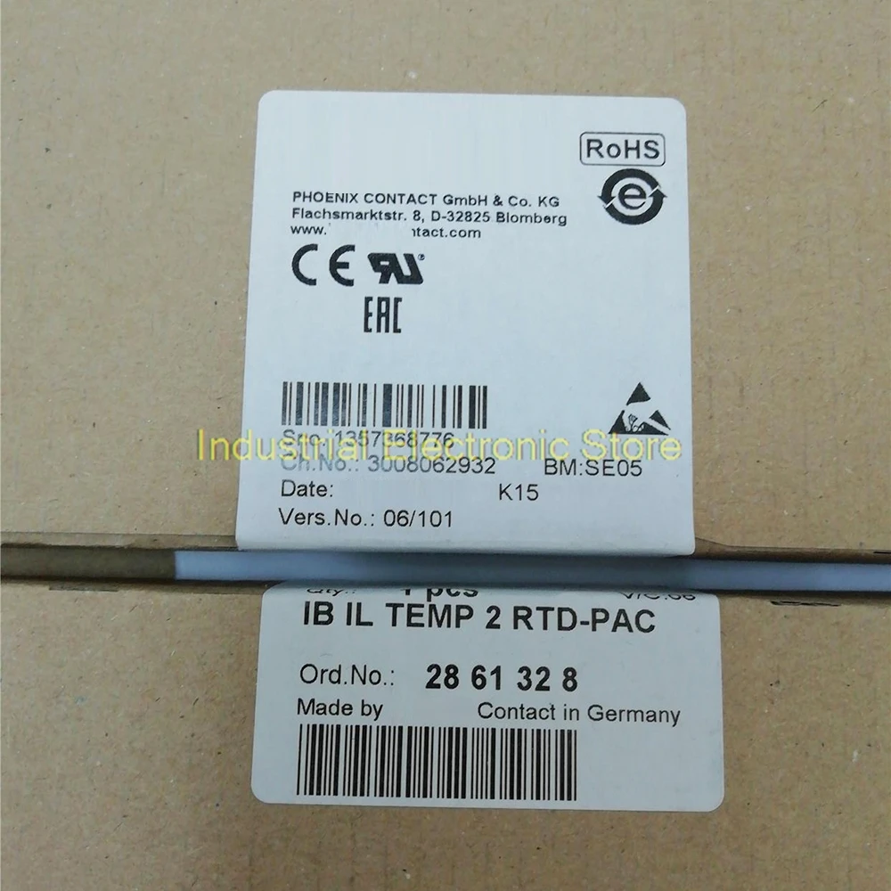 Аналоговый модуль Phoenix IB IL TEMP 2 RTD-PAC 2861328