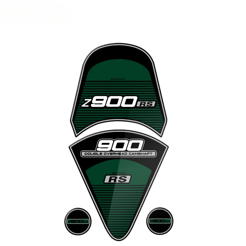 For Z900RS 2017-2020 Z900 Rs Motorcycle Fuel Tank Sticker Sticker Rear Wing Tail