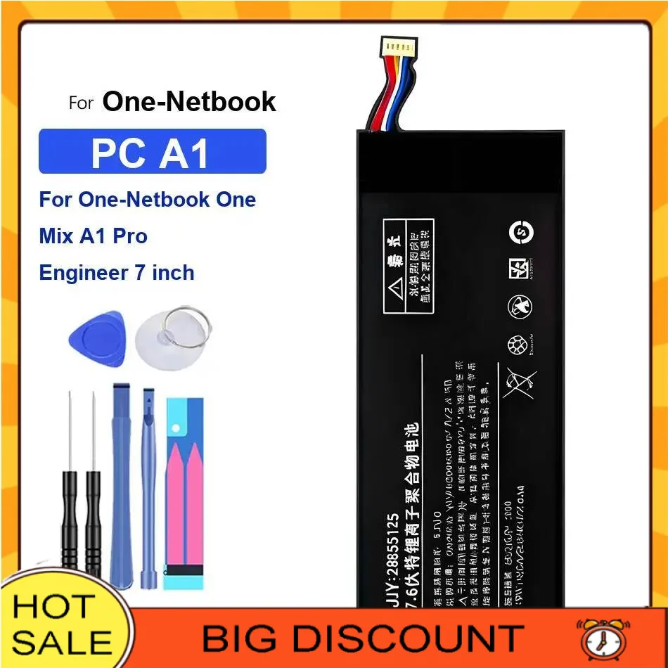 

Laptop Battery Premium Replacement HD499271 ( 4TH Generation Platinum Edition ) 6000-10000Mah For One-Netbook One Mix A1 4 Pro