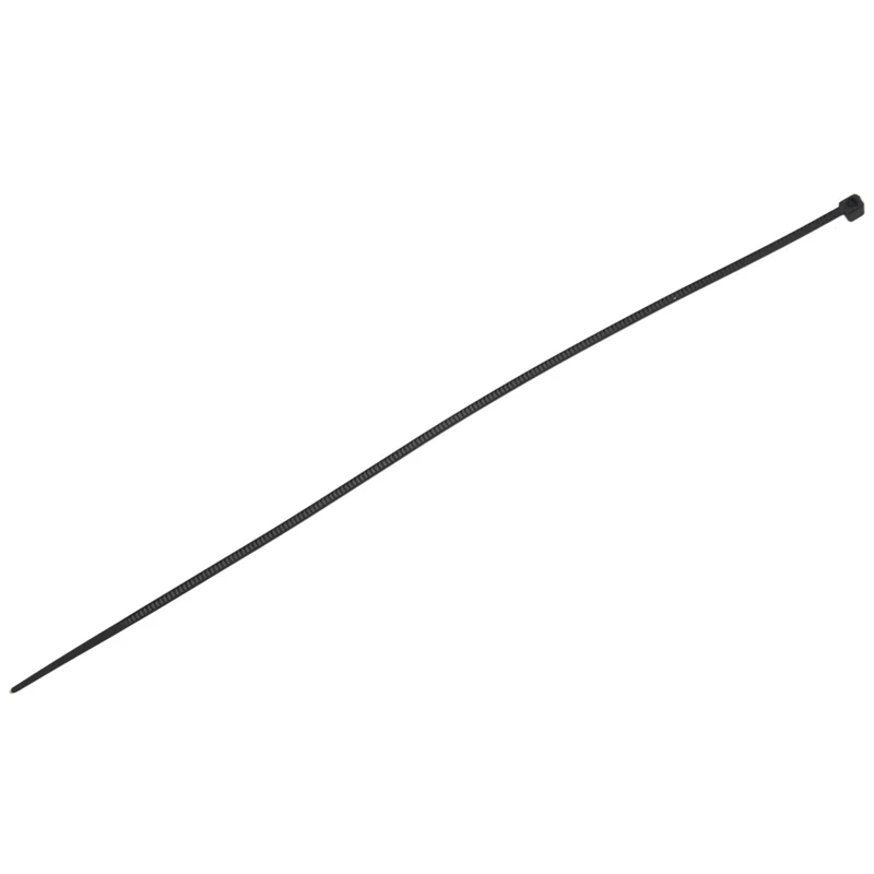 

AB33-600 X Thin Black Cable Tidy Ties Zip Ties Cord Strap Wrap 200Mm X 3Mm