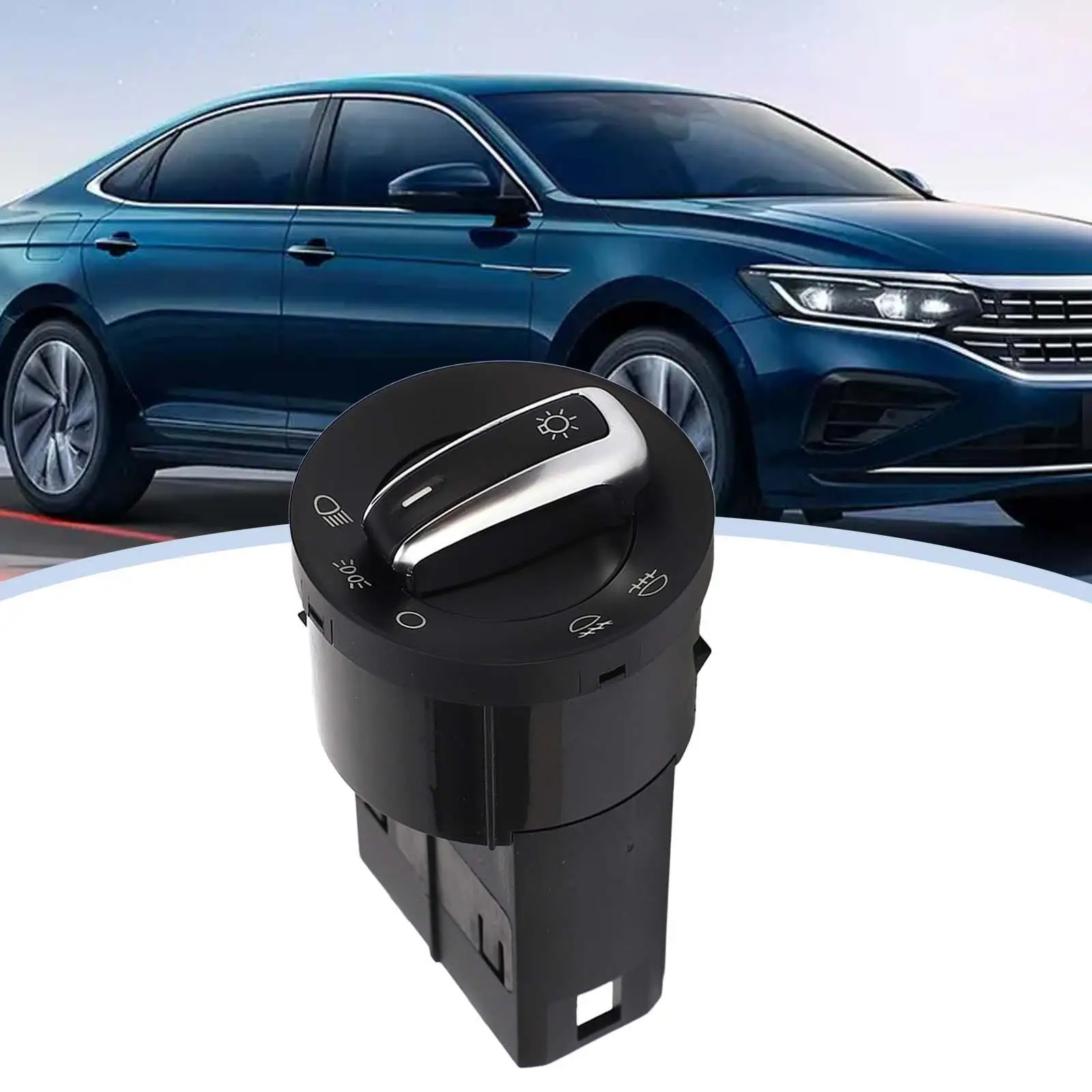 

Headlight Switch 6R0941531G Assembly for Volkswagen MK4 MK6 B5 Passat