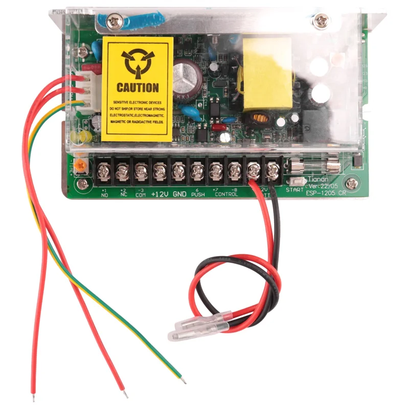 

ABAC-DC 12V 5A UPS Fuction Door Access Control Power Supply Use For Access Control System Switch Remote Lock AC 110V-240V