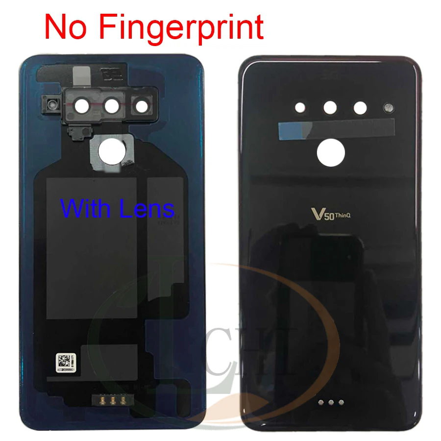 Glass Housing Case For LG V50 ThinQ 5G Back Battery Cover Rear Door Panel Repair Replacement Part LM-V500 LM-V450PM V50 Housing