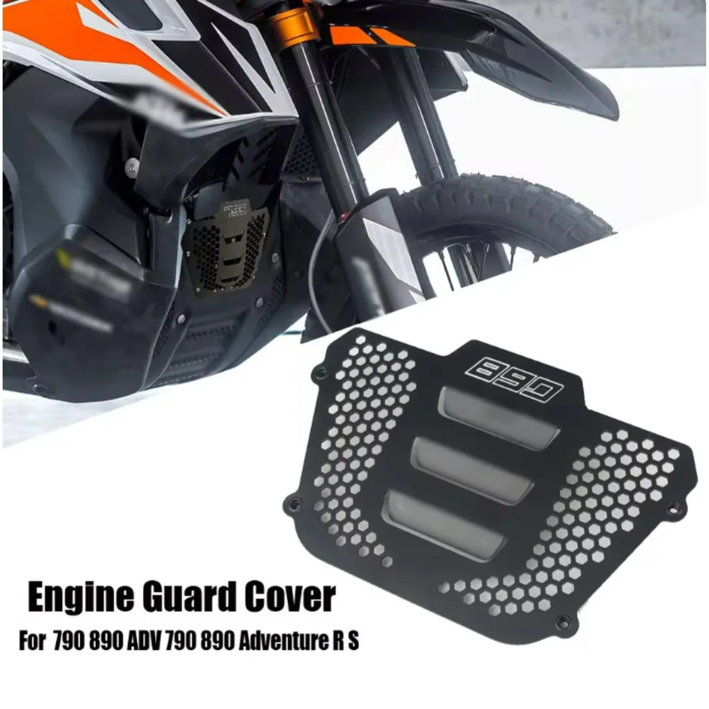 New For 790 890 ADV 790 890 Adventure R S 2020 2021 2022 2023 2024 Motorcycle Accessories Engine Guard Cover Crap Flap Protector