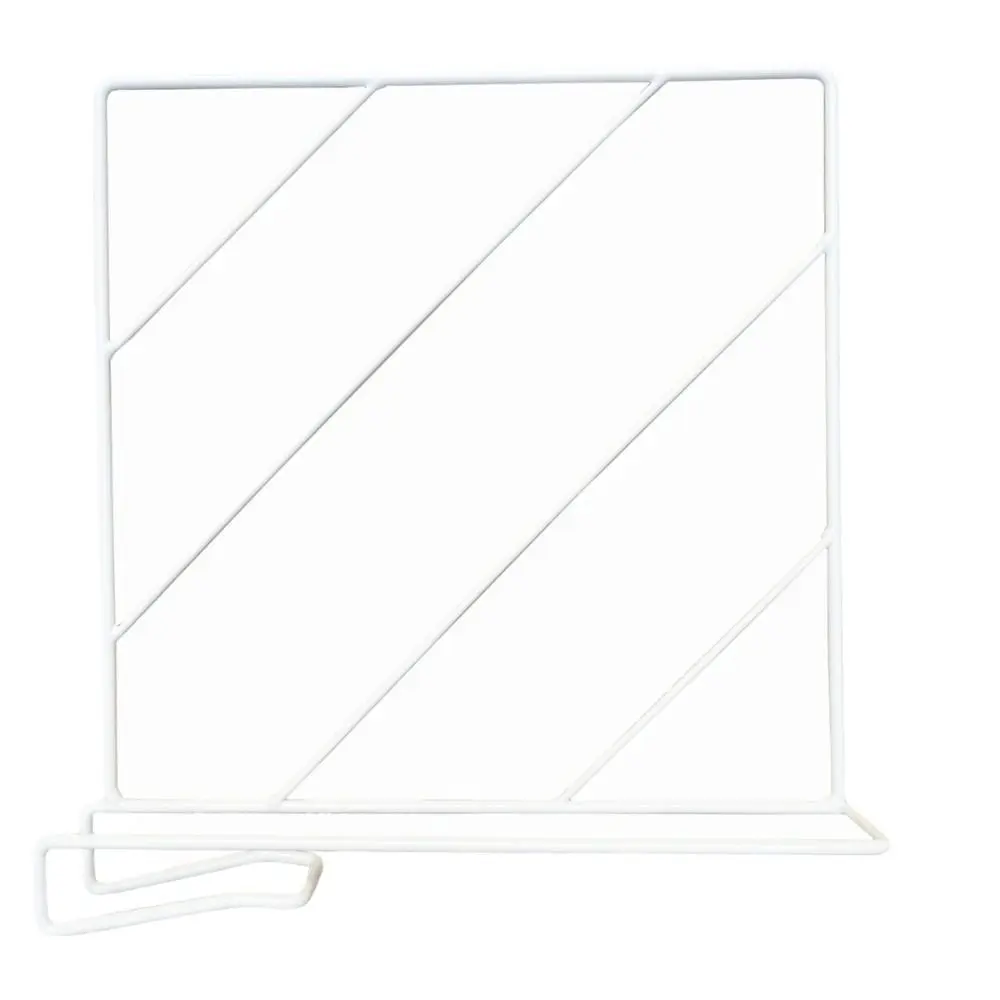 Space Saving Metal Closet Divider White Clip On Wardrobe Divider Moveable Clamp No Tools Closet Partition For Kitchen - view 5