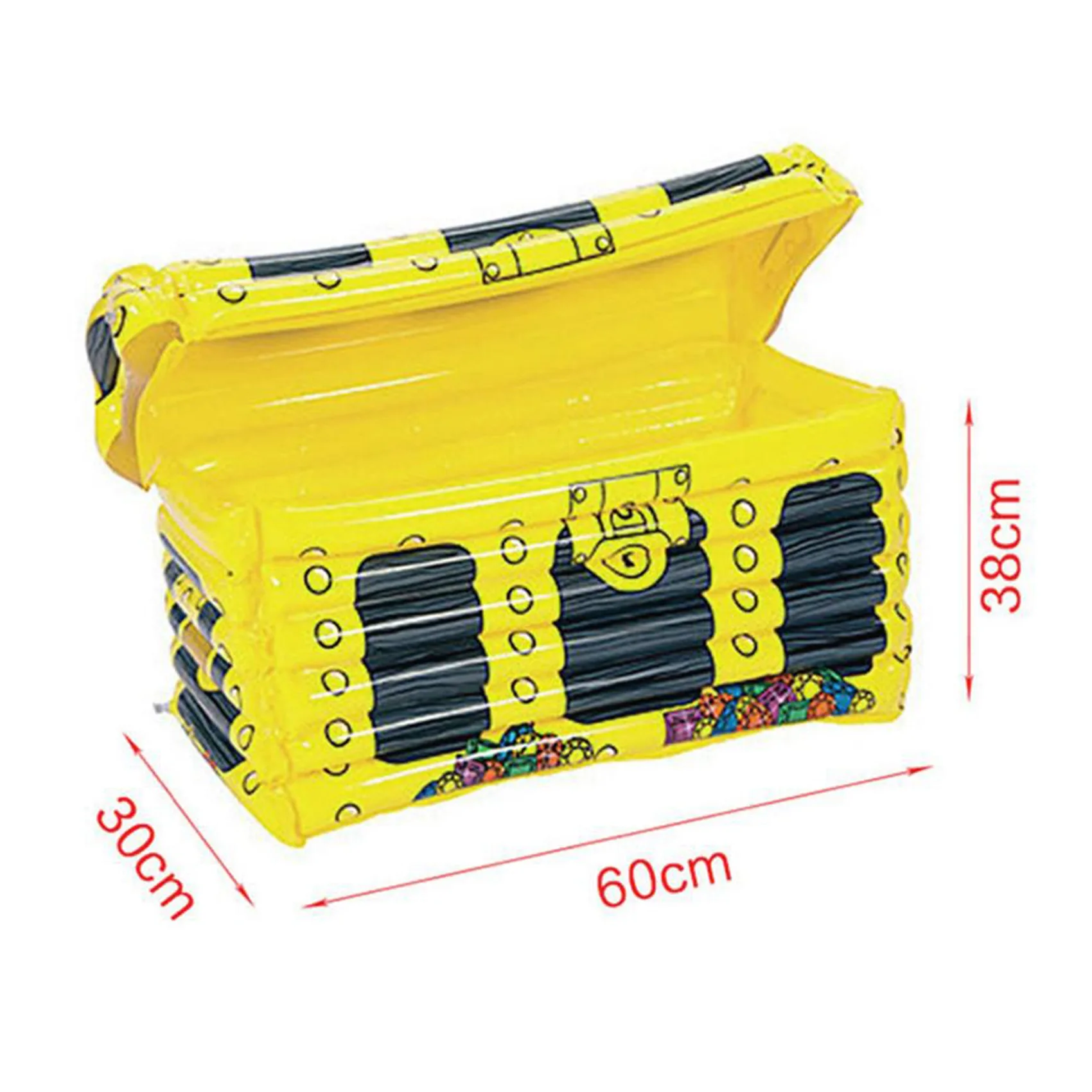 B62B-Indoor Outdoor Inflatable Ice Container PVC Beverage Cooler Treasure Box Multi-Purpose Bar Drinks Cool Leisure Supplies