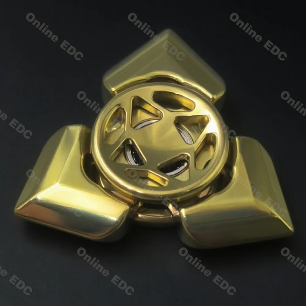 Used EDC Toys VSEDC ACE Fidget Spinner Titanium Goloden Stress Relief Toy Fidget Toys For Adults Office Desk Accessories