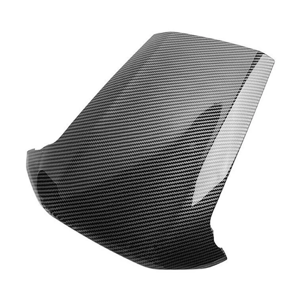 

Обложка для приборной панели автомобиля из углеродного волокна, обрезная рамка для Honda For Civic 10 поколения 2016-21, центральный инструмент, освещение