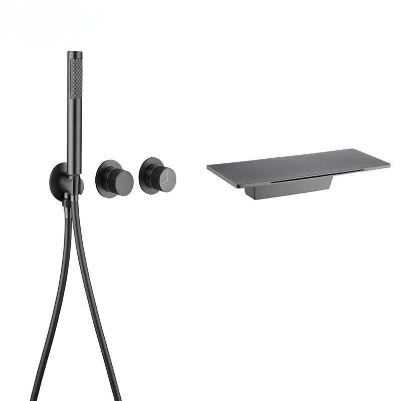 

Bathtub Shower Waterfall Outlet, Hotel B & B Concealed Cylinder Side Shower Shower