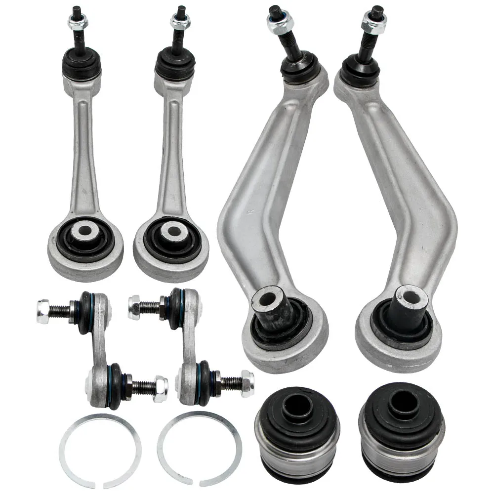 Rear Upper & Lower Suspension Wishbones Control Arms Links Kit for BMW 5 E39  33321094209