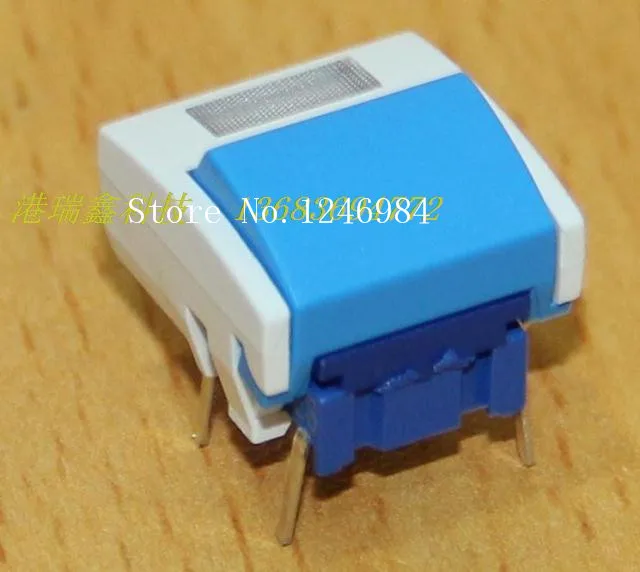 [SA]Denmark MEC white light box blue button switch reset switch micro switch 3ATL6 + 1B00 + 2B06--50pcs/lot