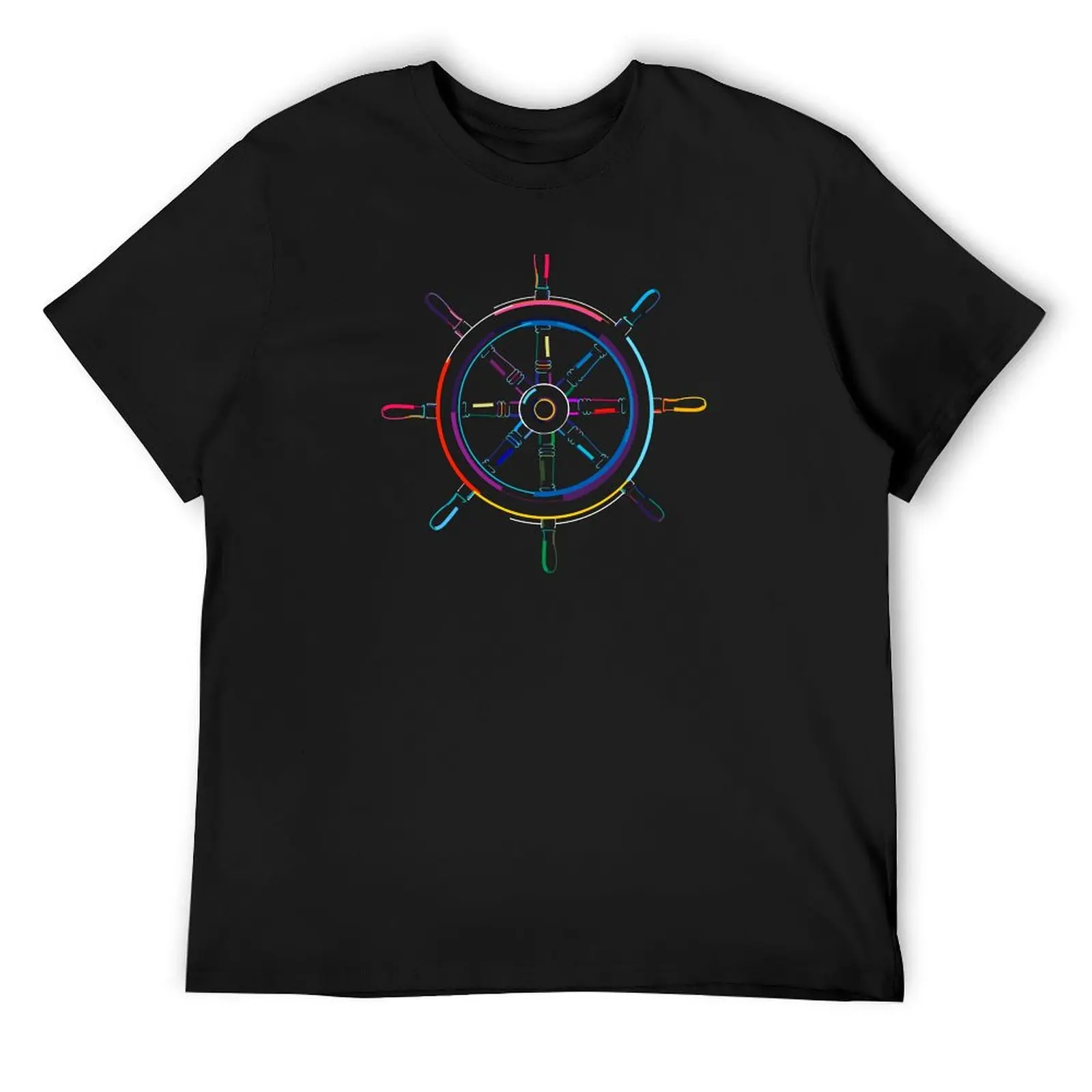 

Kubernetes (Center Aligned) (Jumbo) T-Shirt sports fans oversized graphic tee black t-shirts for men