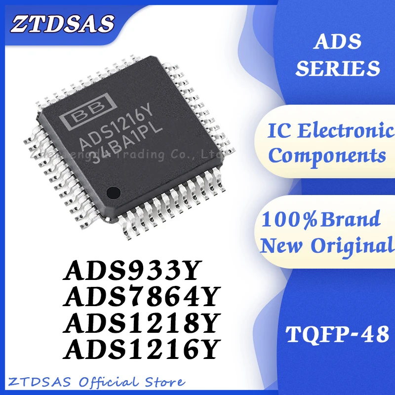 IC Chip TQFP-48 ADS933Y ADS7864Y ADS1218Y ADS1216Y ADS933 ADS7864 ADS1218 ADS1216 100% Brand New Original