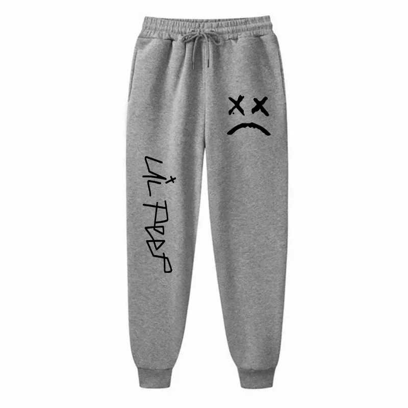 2024 New Running Jogging Pants Lil Peep Cry Baby Men Soft Bodybuilding Joggers Sweatpants Long Trousers Sport Training