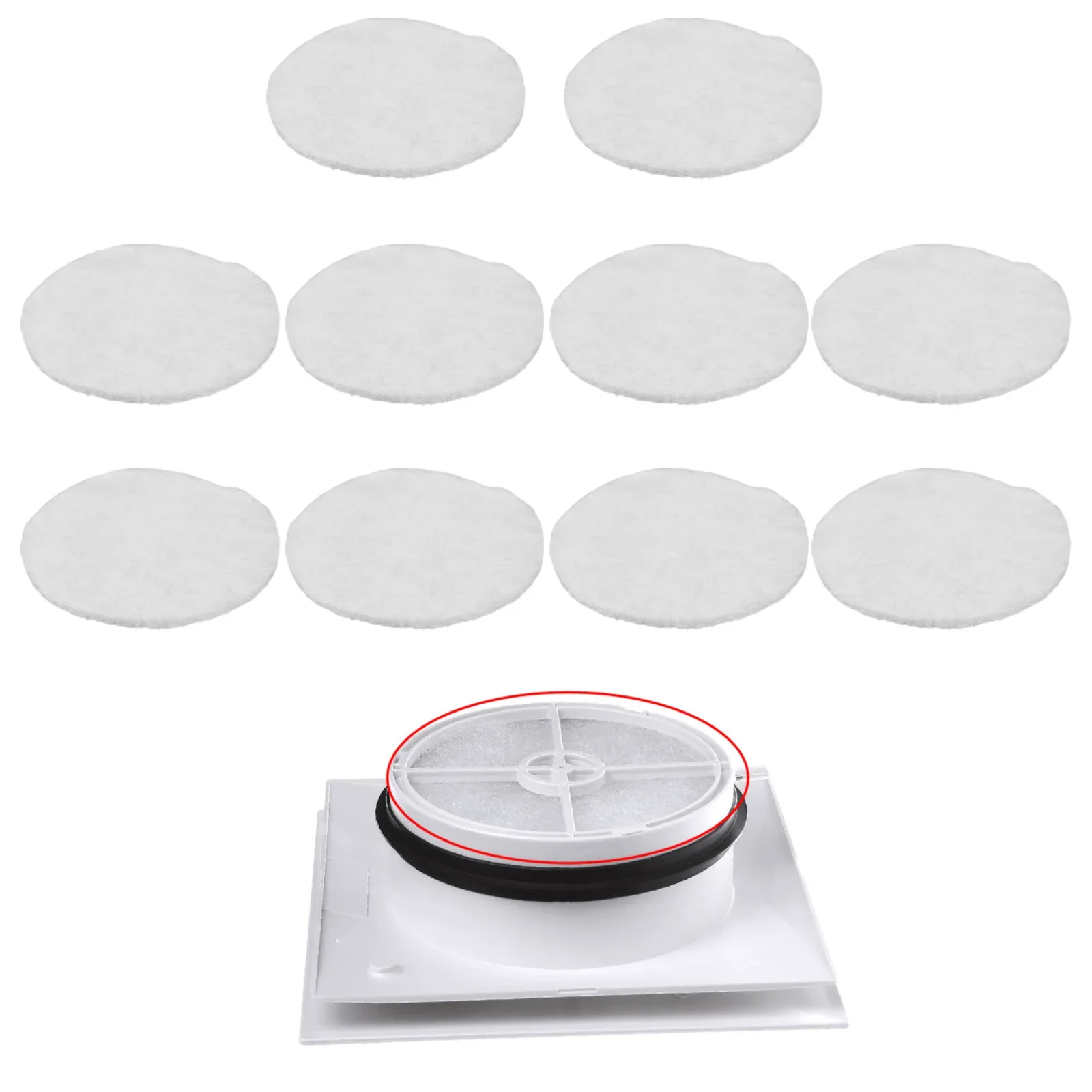 Dust Capture Home Ventilation Air Filter G3 Replacement Air Filter Withstand Temperatures Up To 100°C Coarse Dust Retention