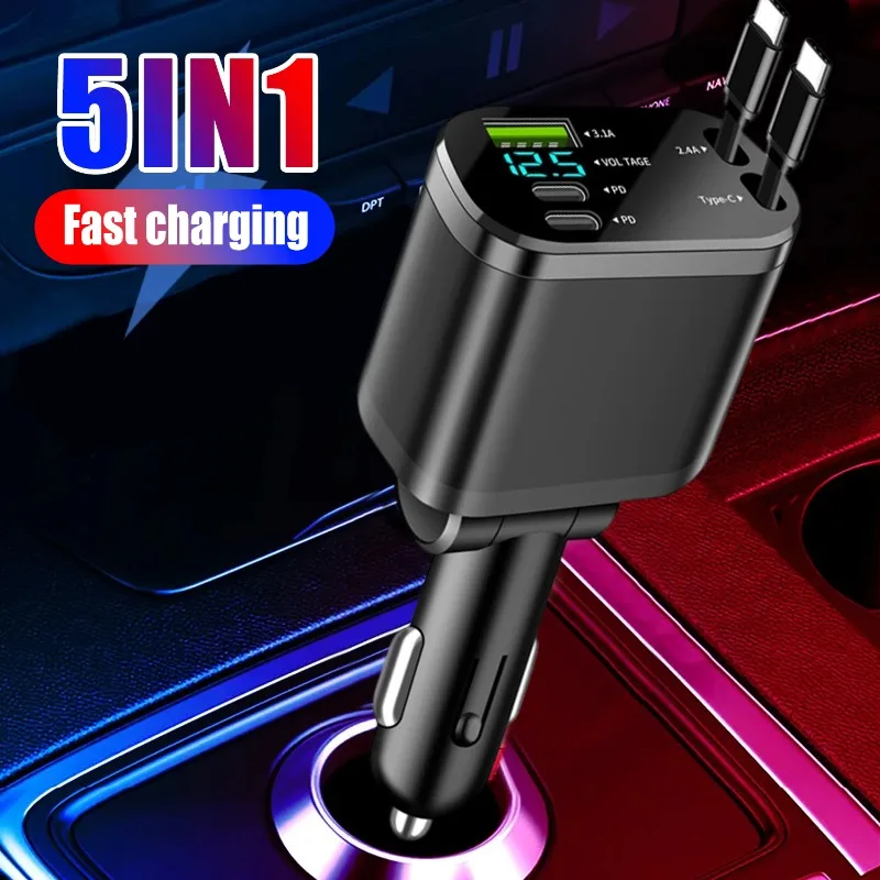 75W Car Charger Car…