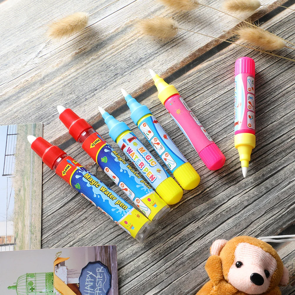 Zestaw 2 pisaków do malowania wodą, lekkie, przenośne, zapewniające płynne pisanie, artystyczne przybory do rysowania, pędzel do pisania dla dzieci.