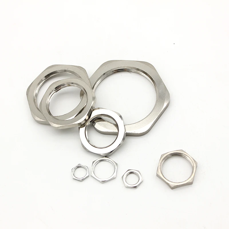 Sharp Locknut Brass…